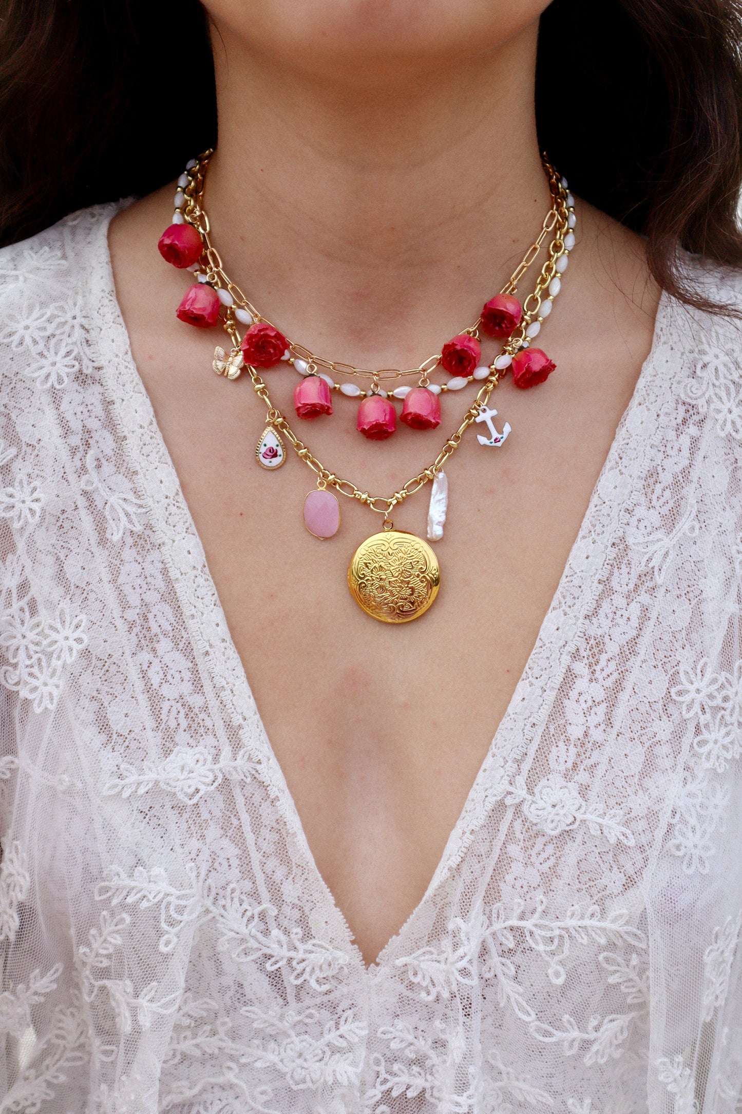 Petal Poetry Necklace