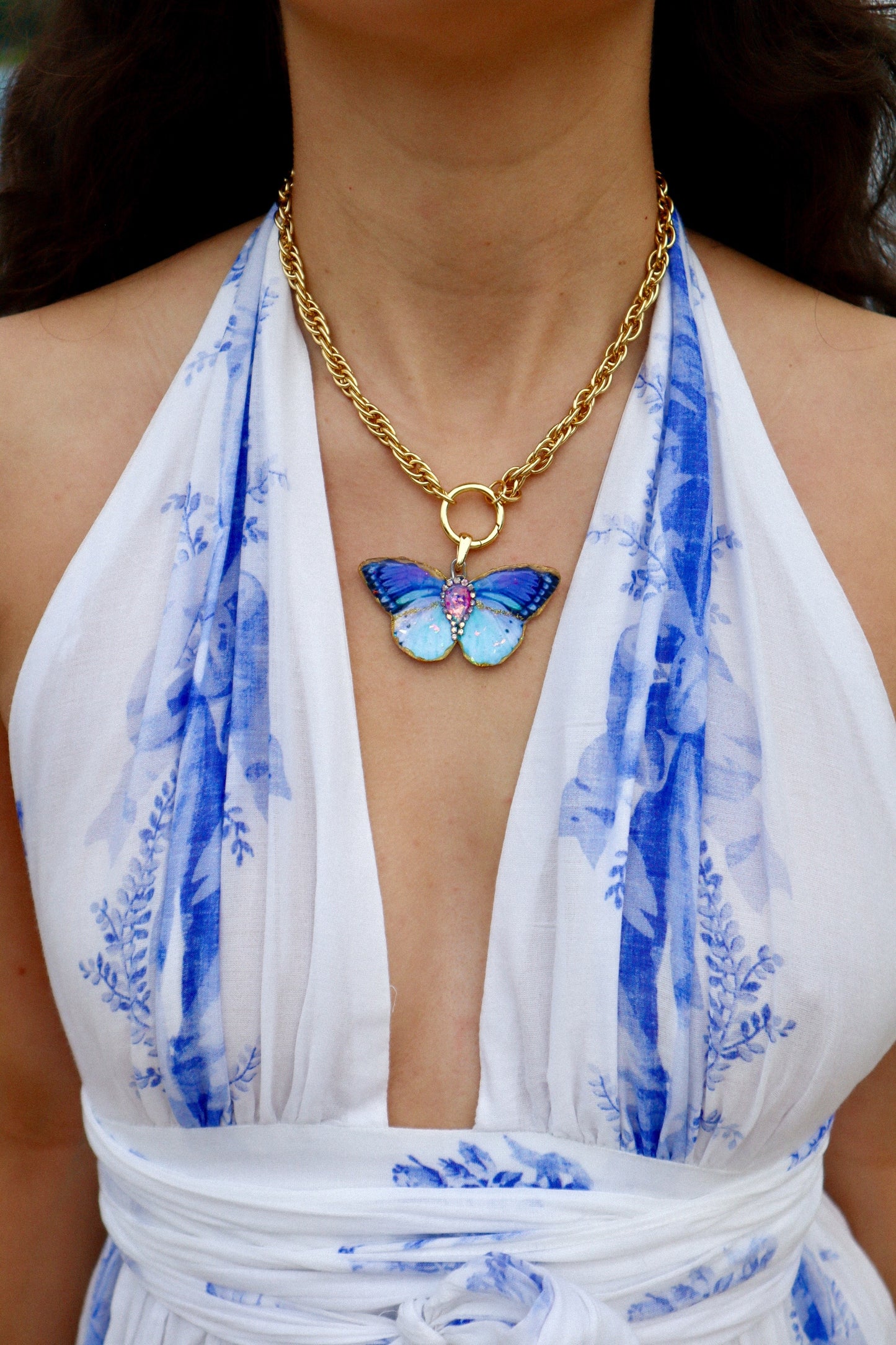 Stomach Butterflies Necklace