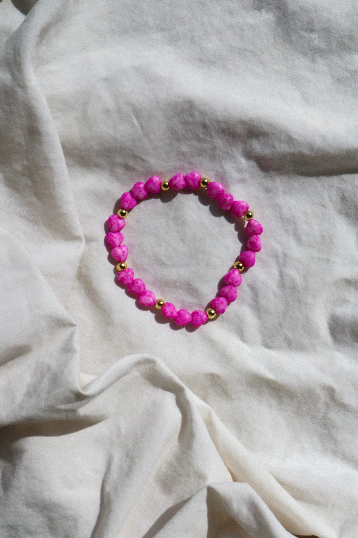 Enchanted Hearts Stretch Bracelet