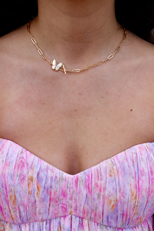 Dainty Flutter Necklace