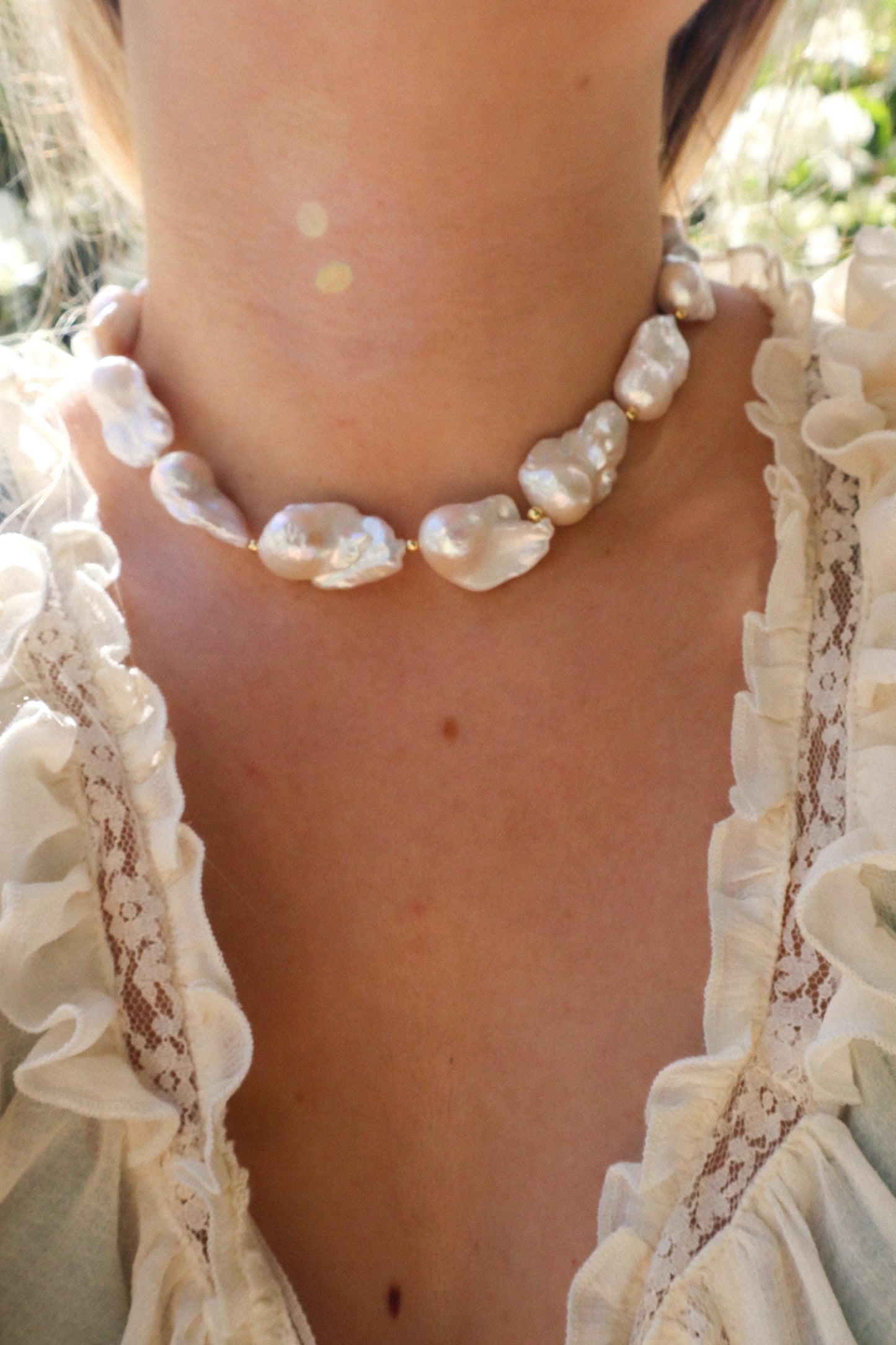 Celine Baroque Pearl Necklace