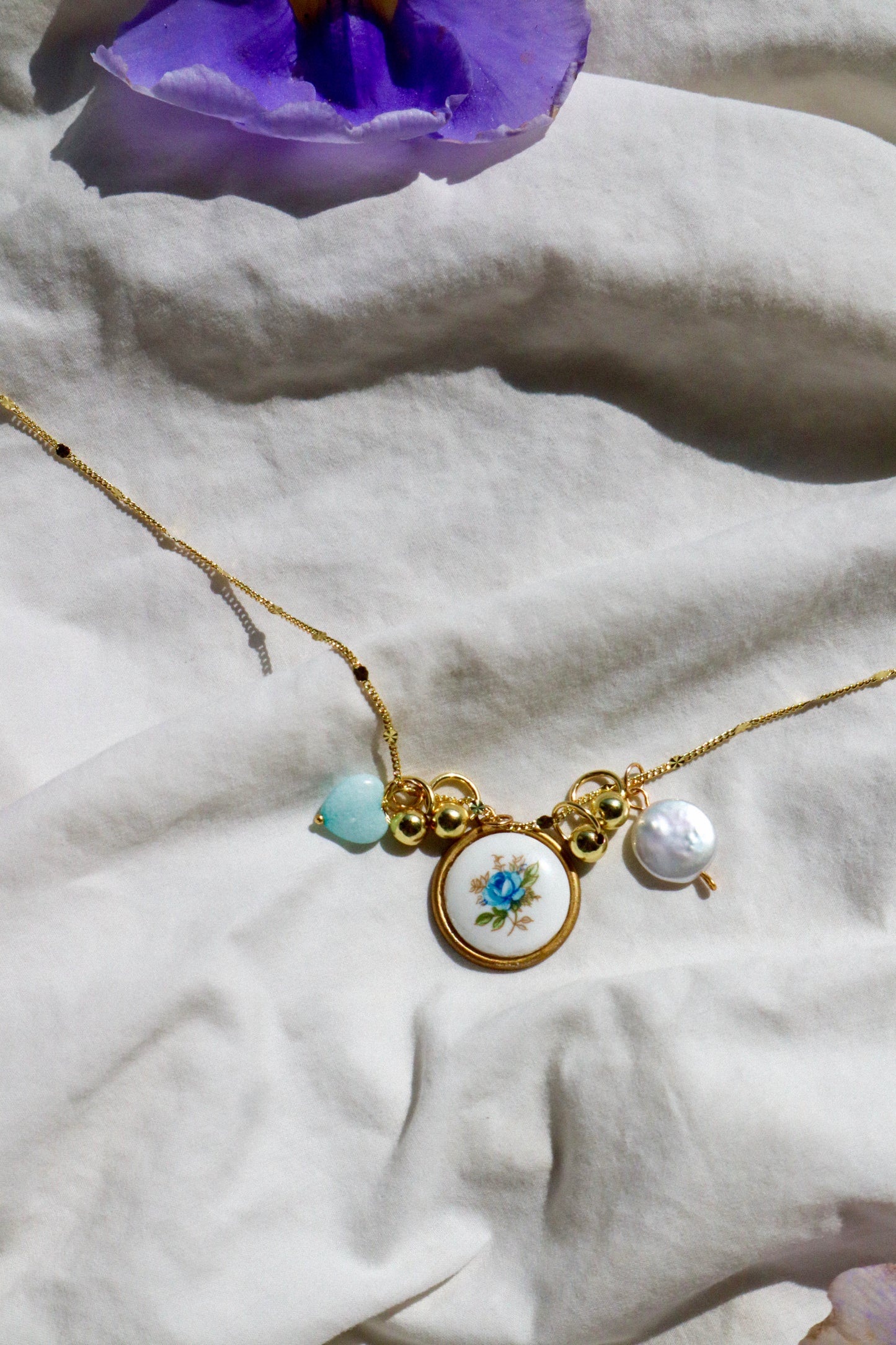 Blossom Reverie Charm Necklace