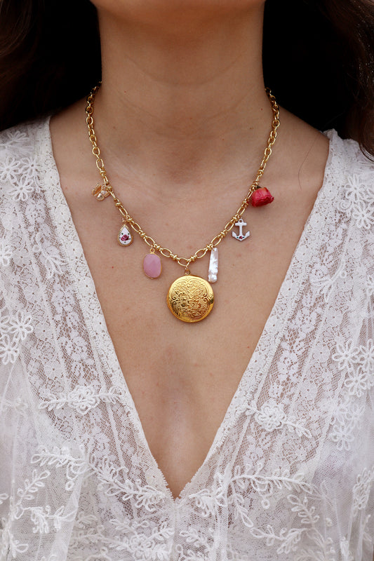 Love Letter Charm Necklace