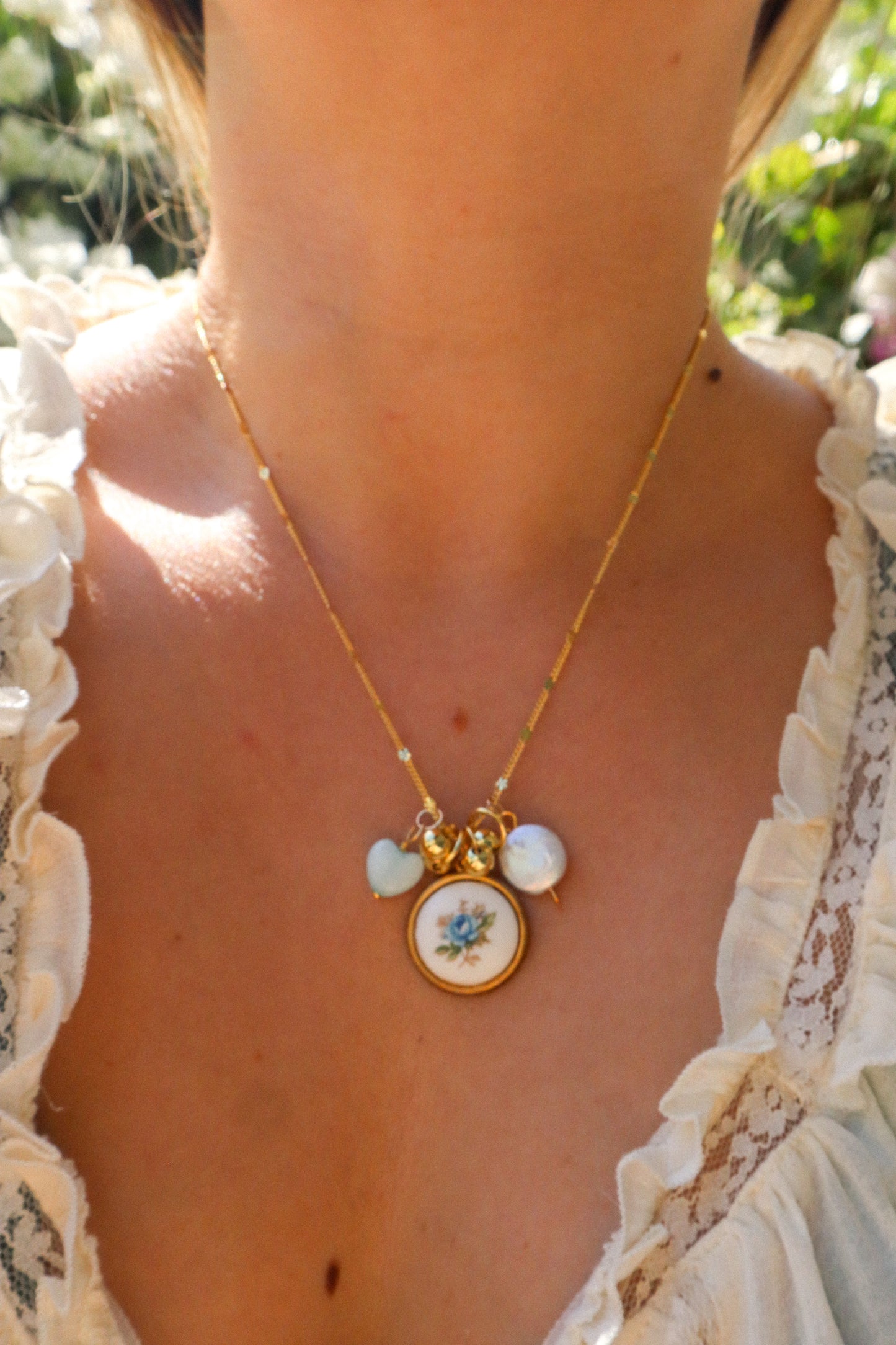 Blossom Reverie Charm Necklace