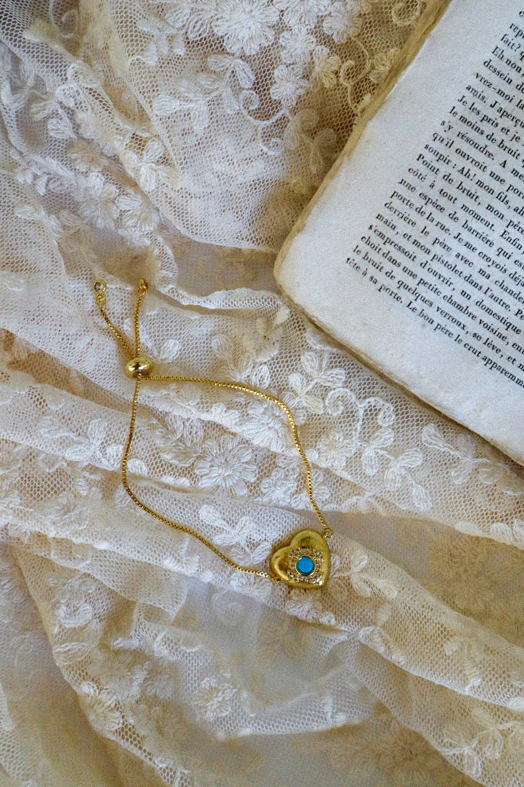 Storybook Heart Bracelet