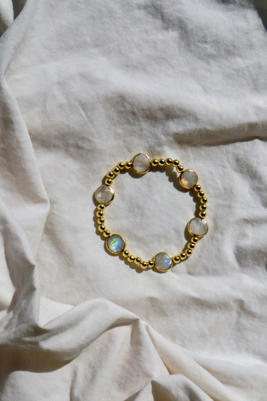 Moonstone Stretch Bracelet