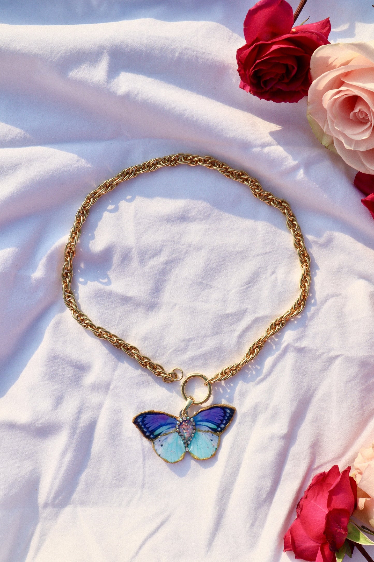 Stomach Butterflies Necklace