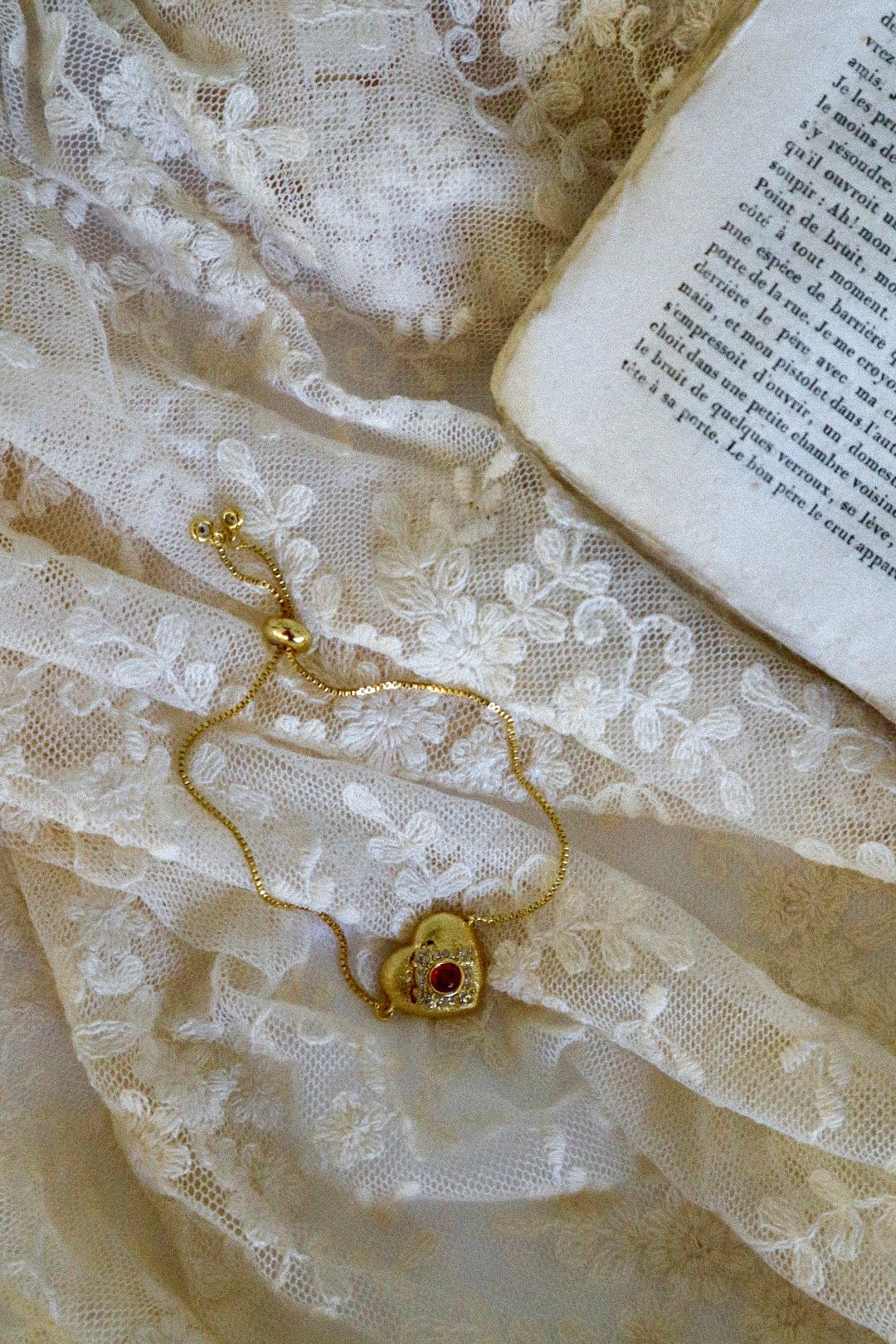 Storybook Heart Bracelet