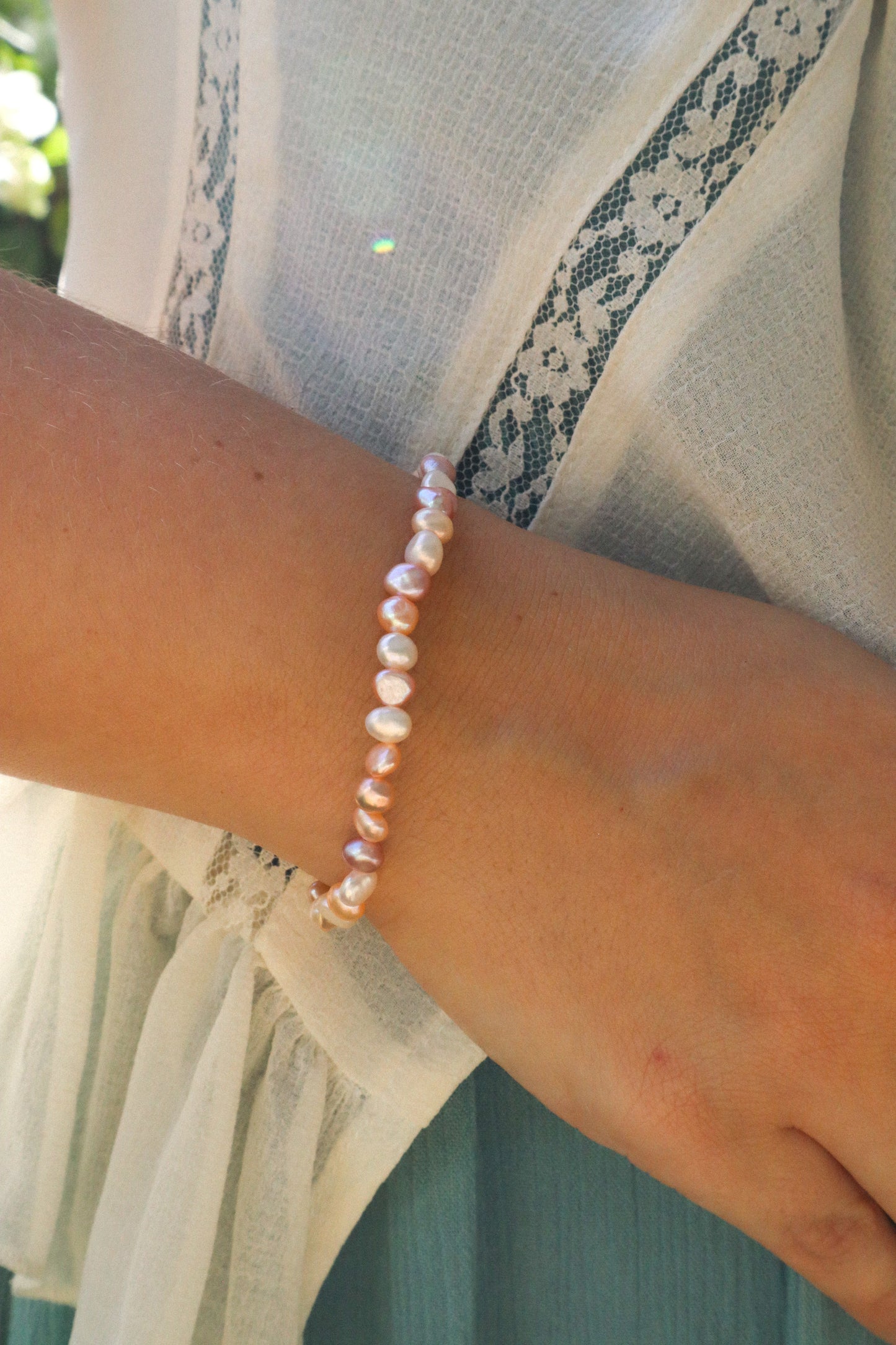 Day Dream Pearl Stretch Bracelet