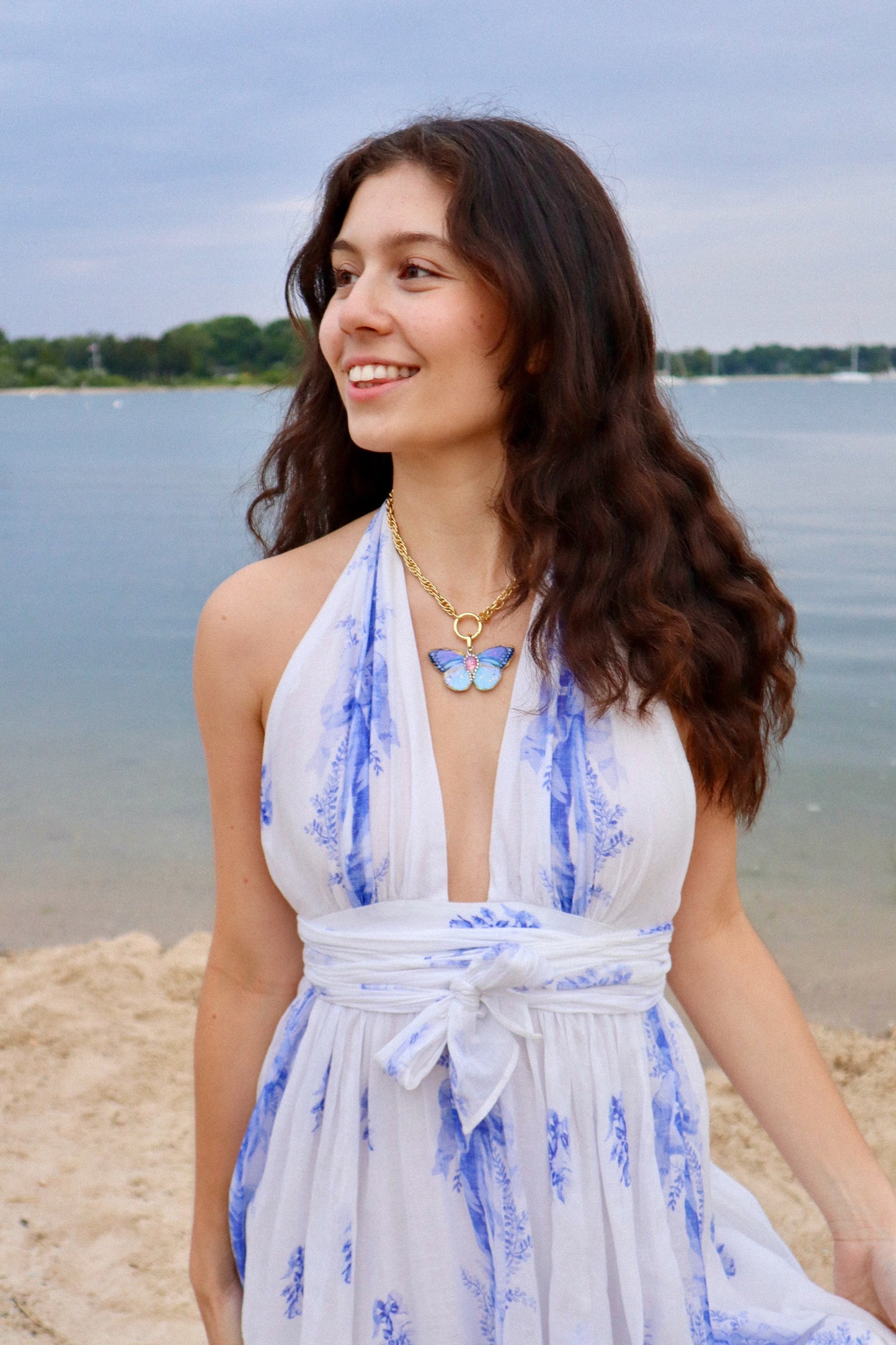 Stomach Butterflies Necklace