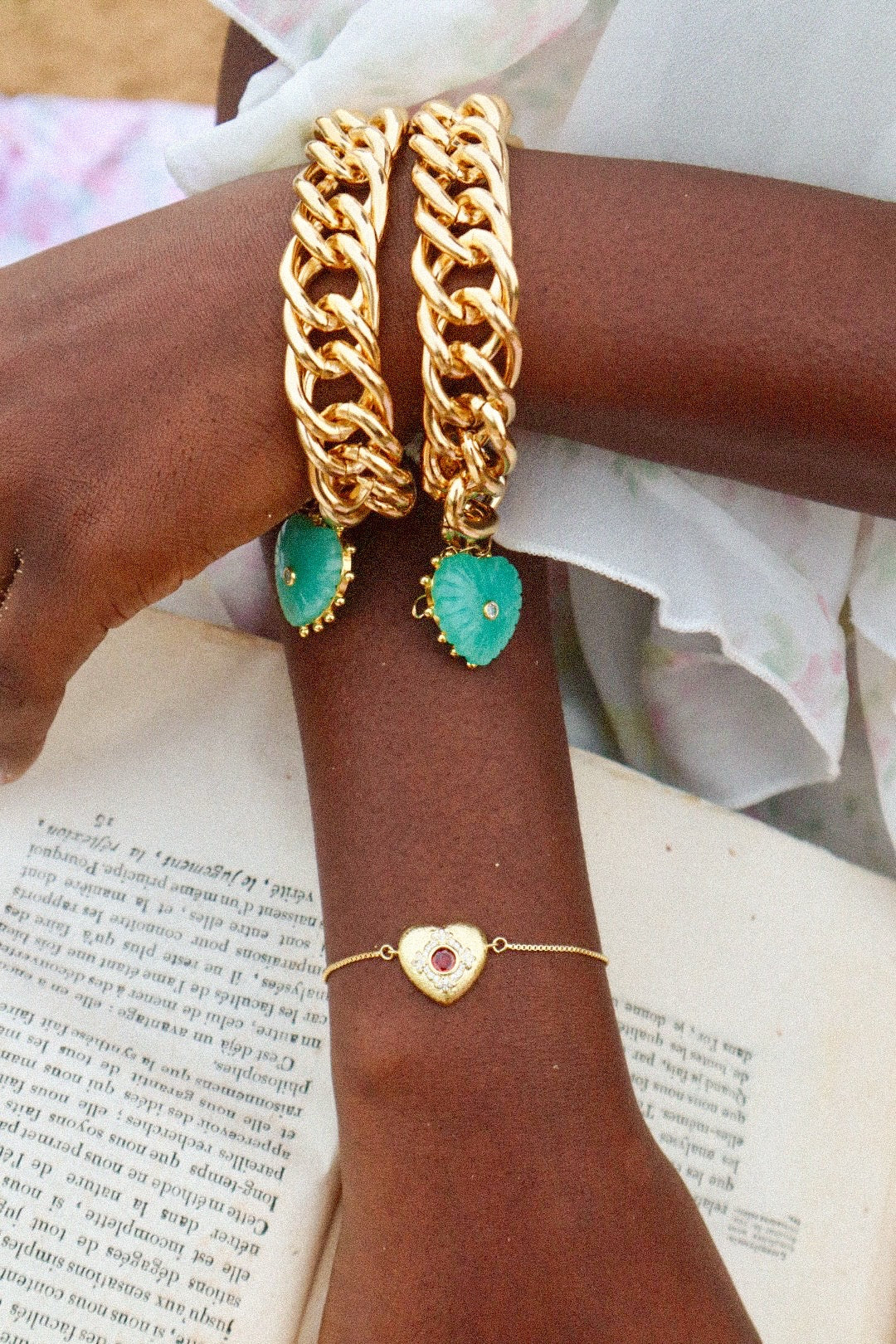 Storybook Heart Bracelet
