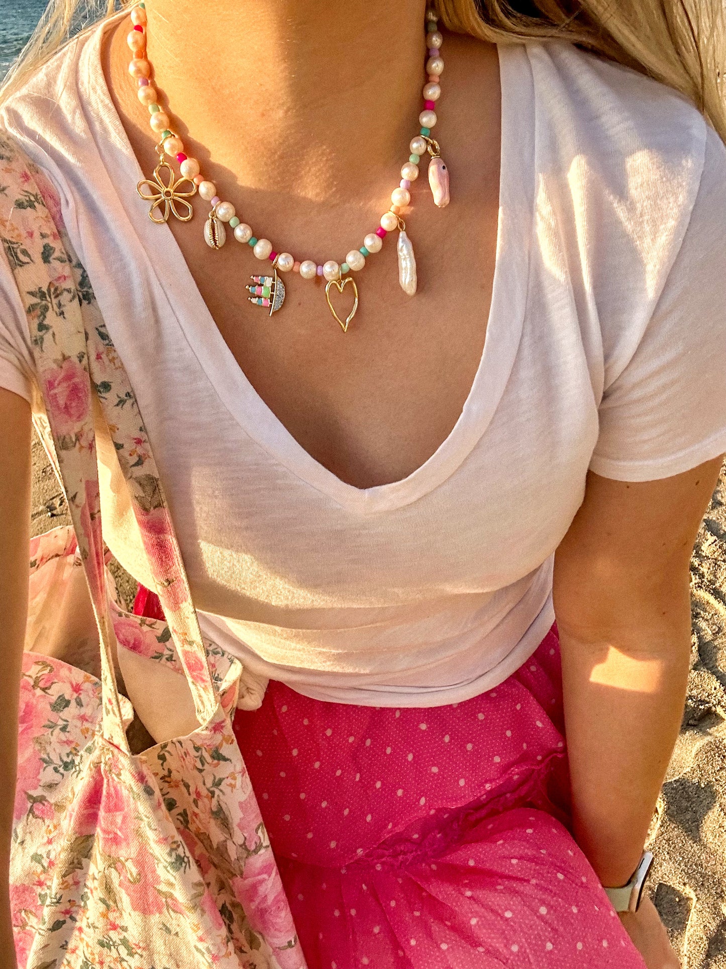 Whimsical Waters Charm Necklace