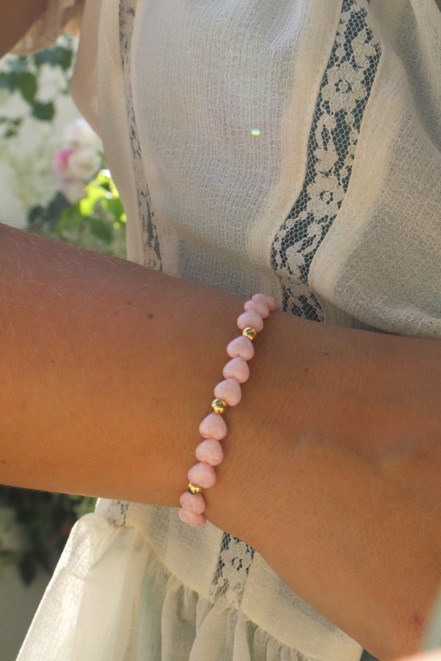 Enchanted Hearts Stretch Bracelet