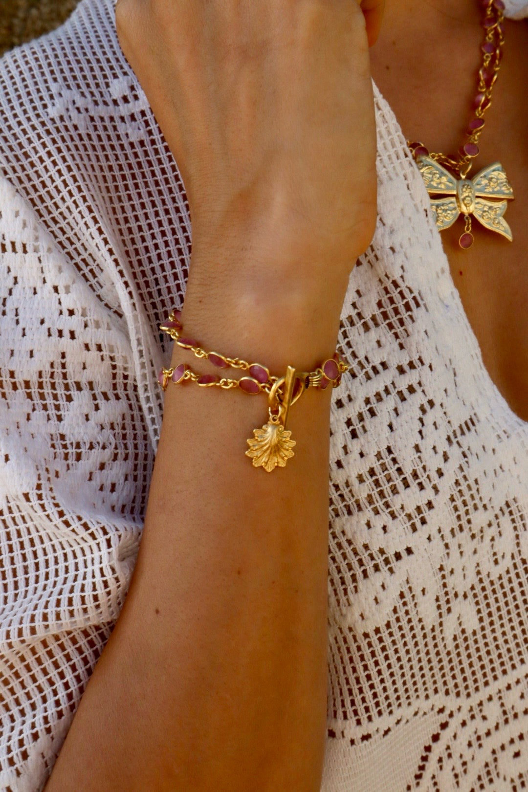 Rosé Riviera Bracelet