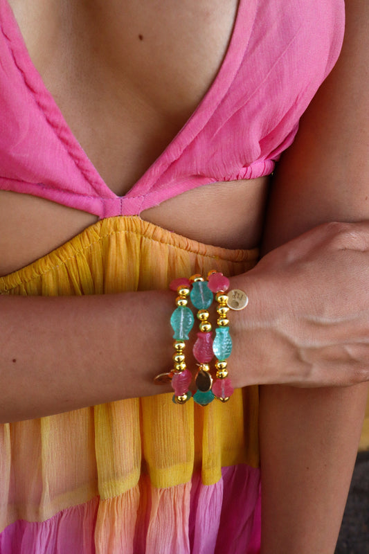 Bracelet extensible plus de poissons dans la mer