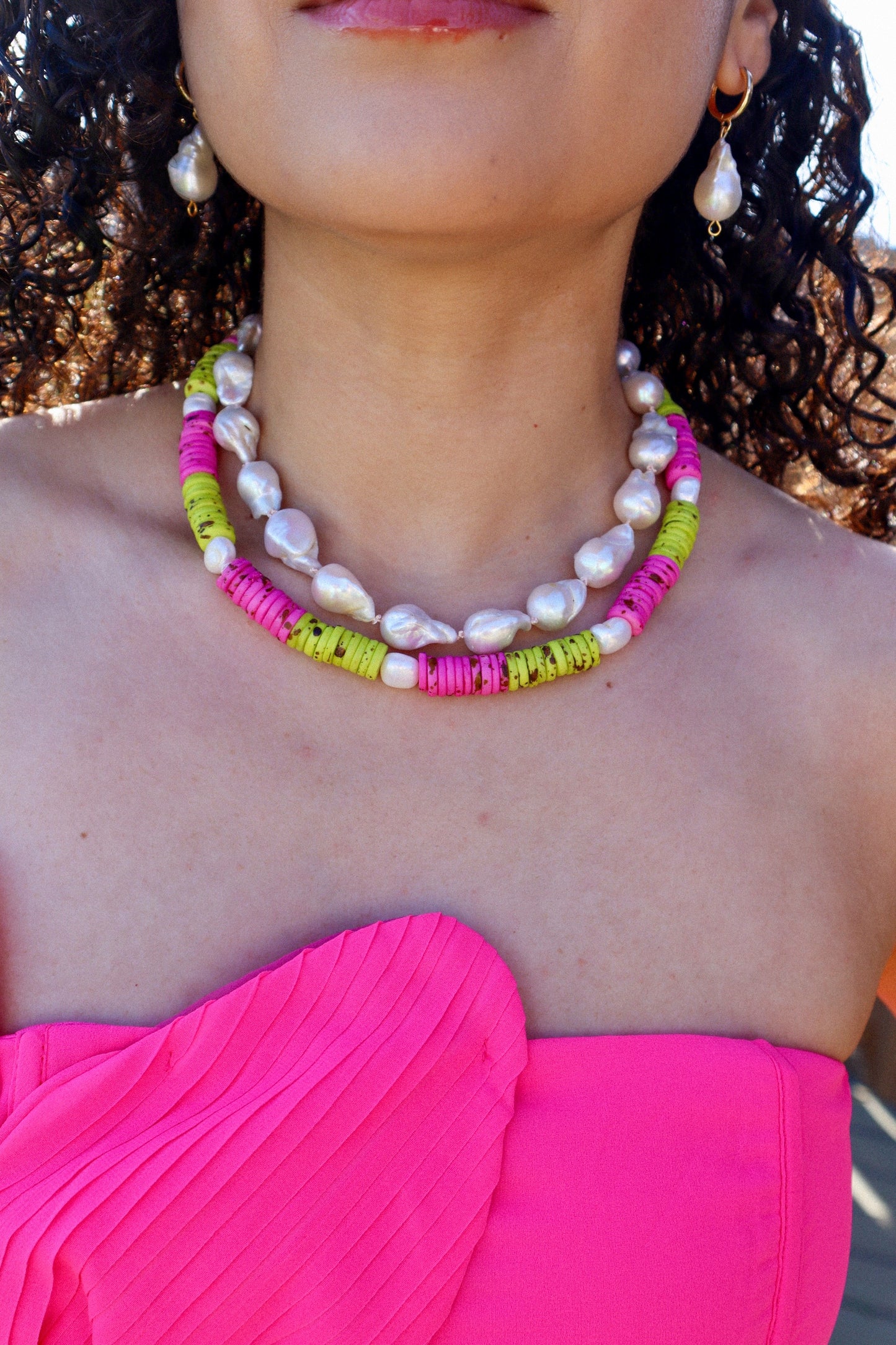 Hollie Baroque Pearl Earrings