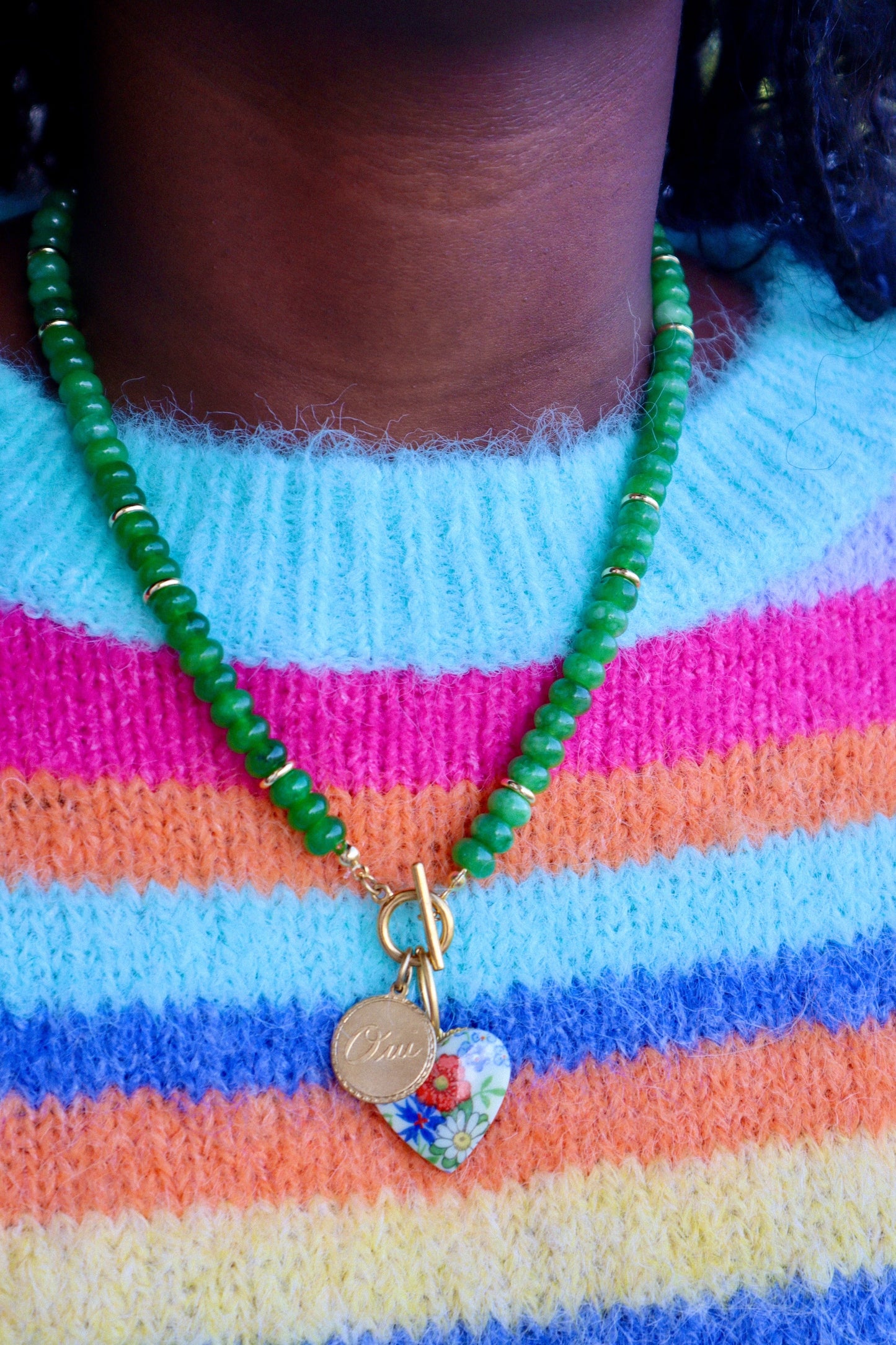 Oui Charm Necklace