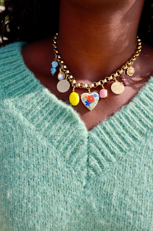 Celeste Charm Necklace