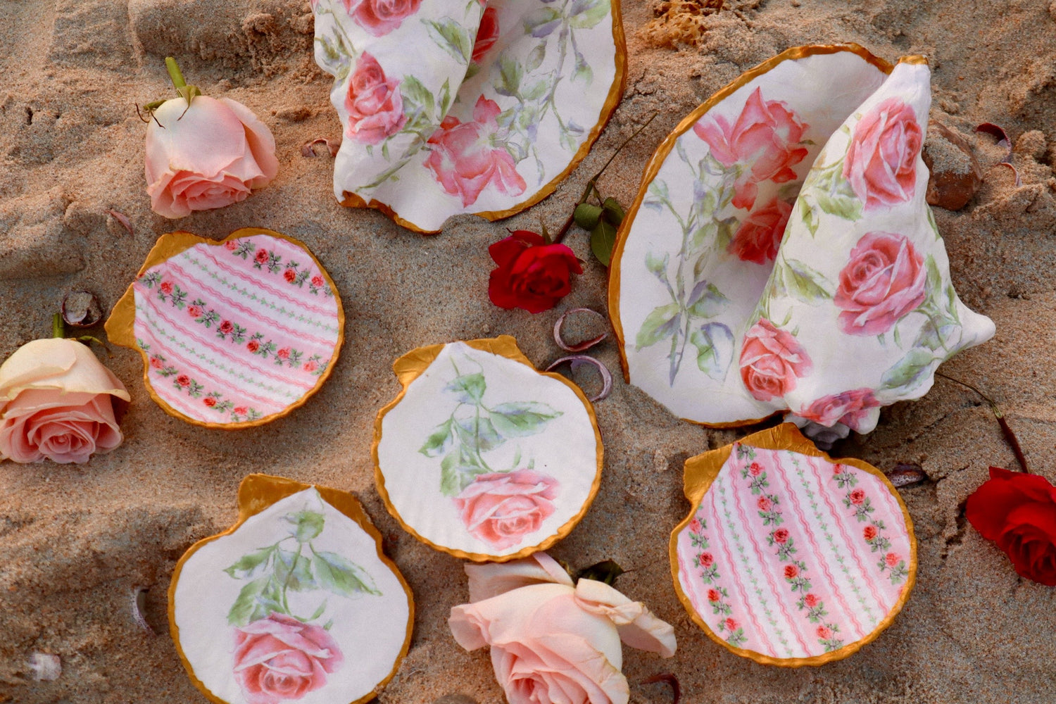 Shell Trinket Dishes
