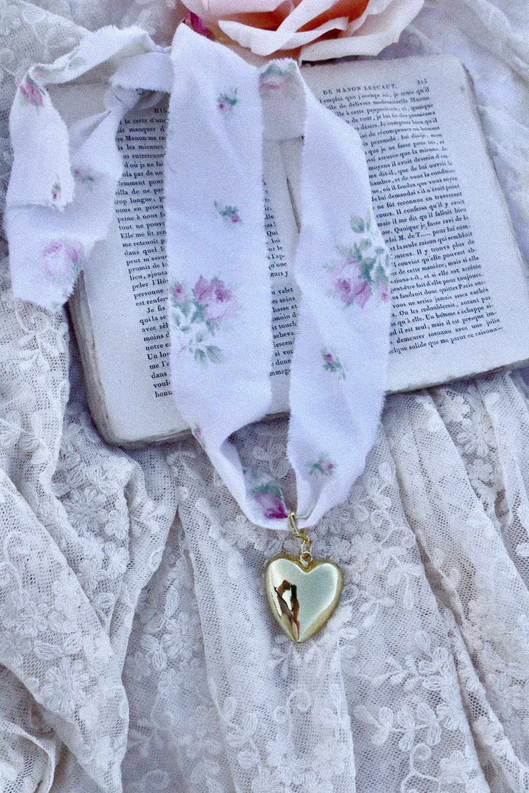 Custom Fabric Charm Necklace