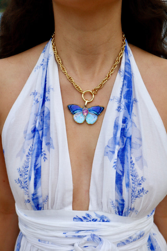 Stomach Butterflies Necklace