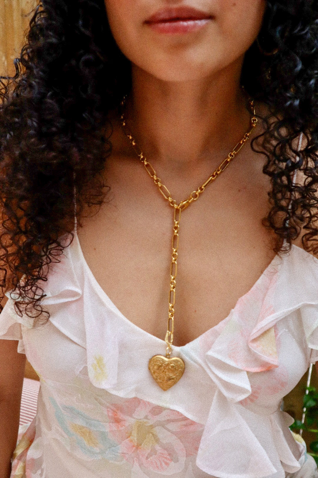 Custom Antique Gold Plated Necklace