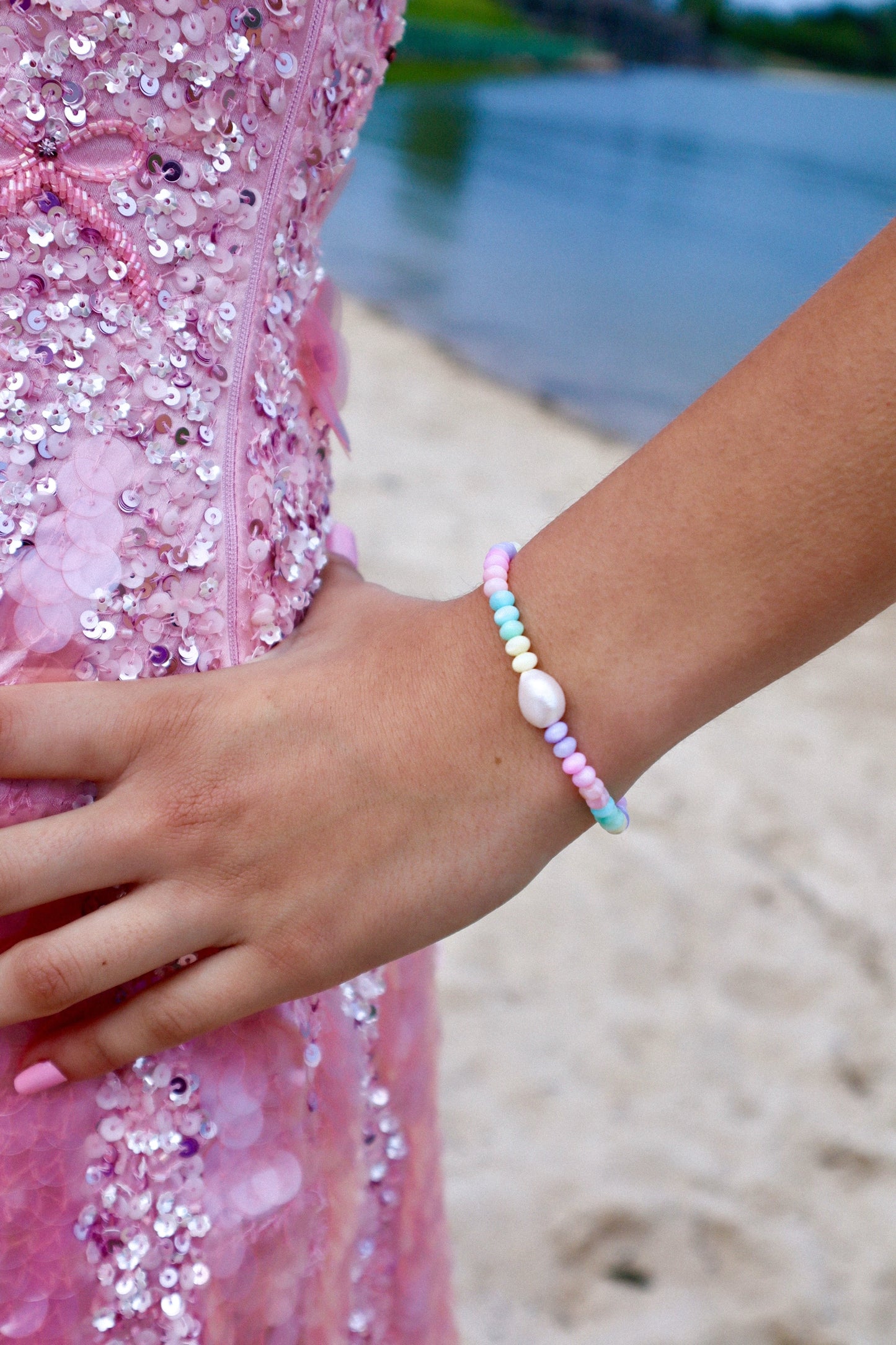 Cotton Candy Coast Bracelet