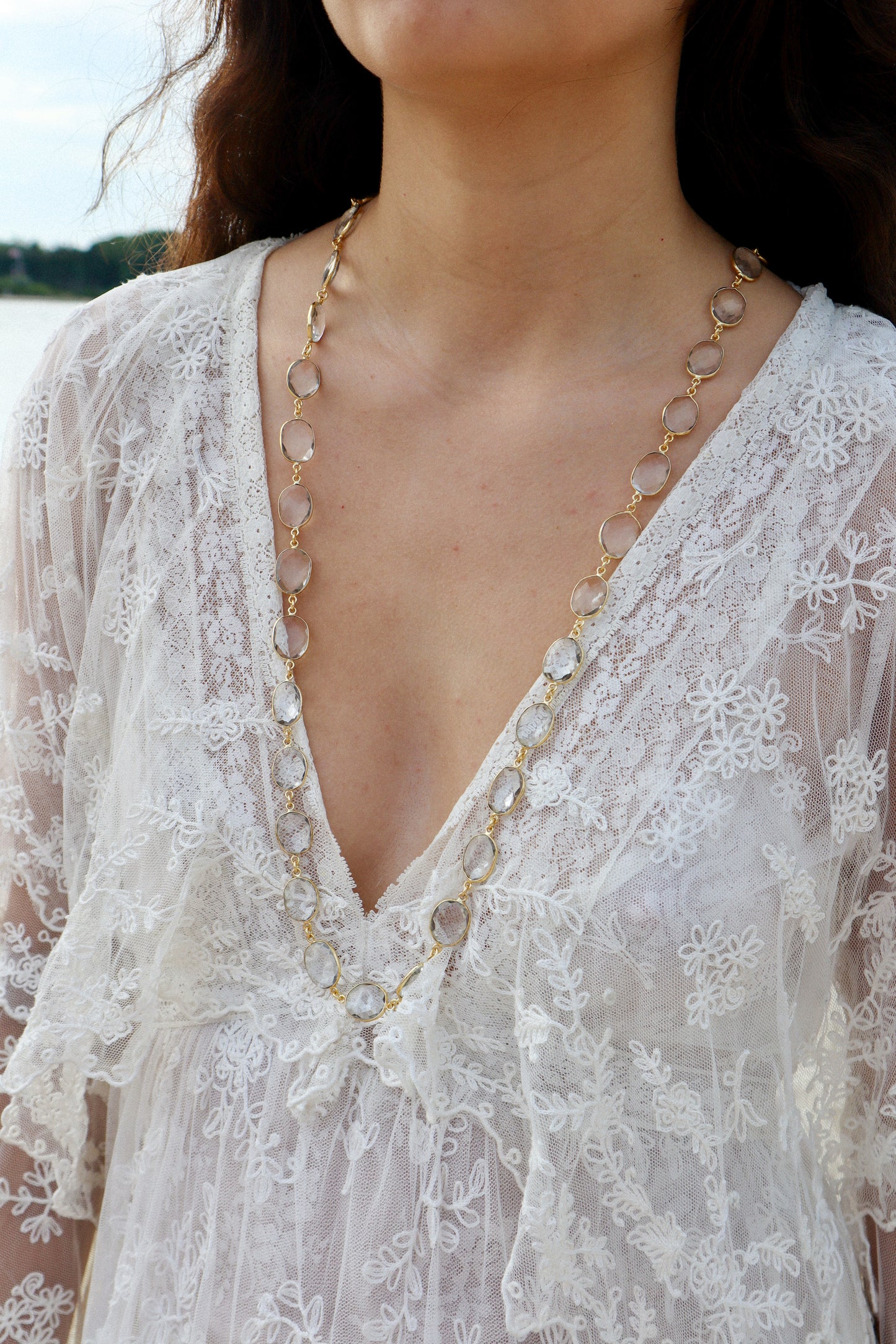 Crystal Waters Necklace