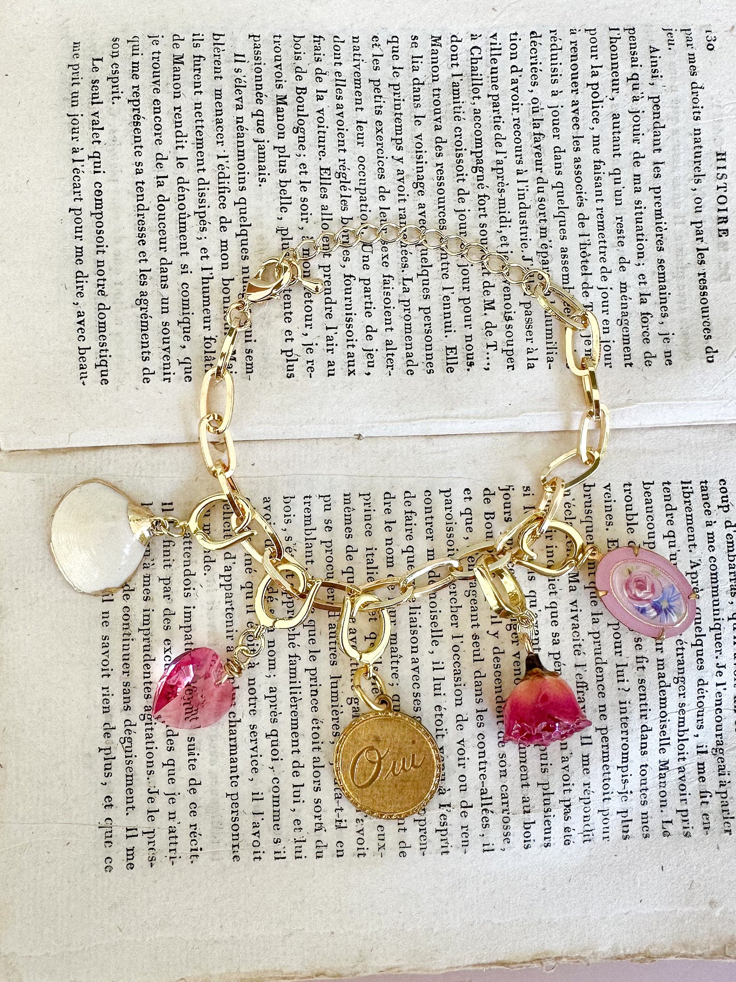 Custom Adjustable Charm Bracelet