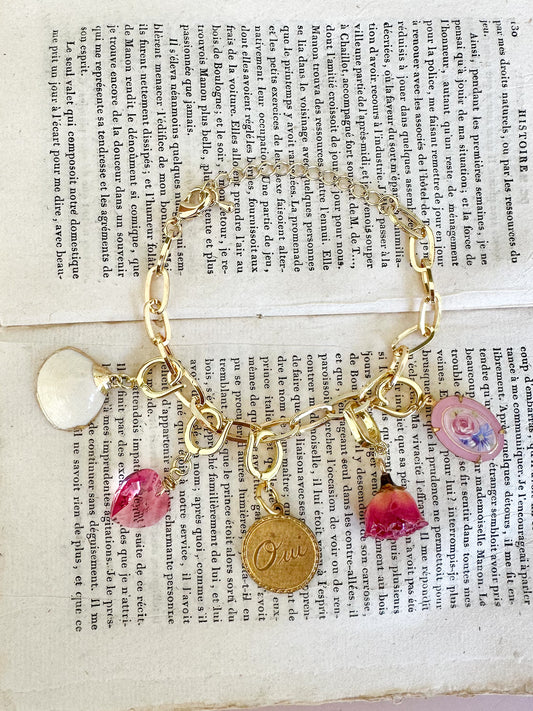 Custom Adjustable Charm Bracelet