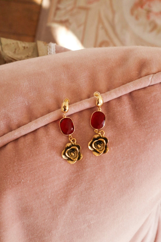 Ruby Rose Earrings