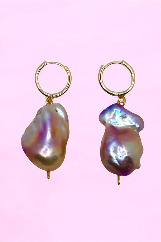 Rochelle Baroque Pearl Earrings