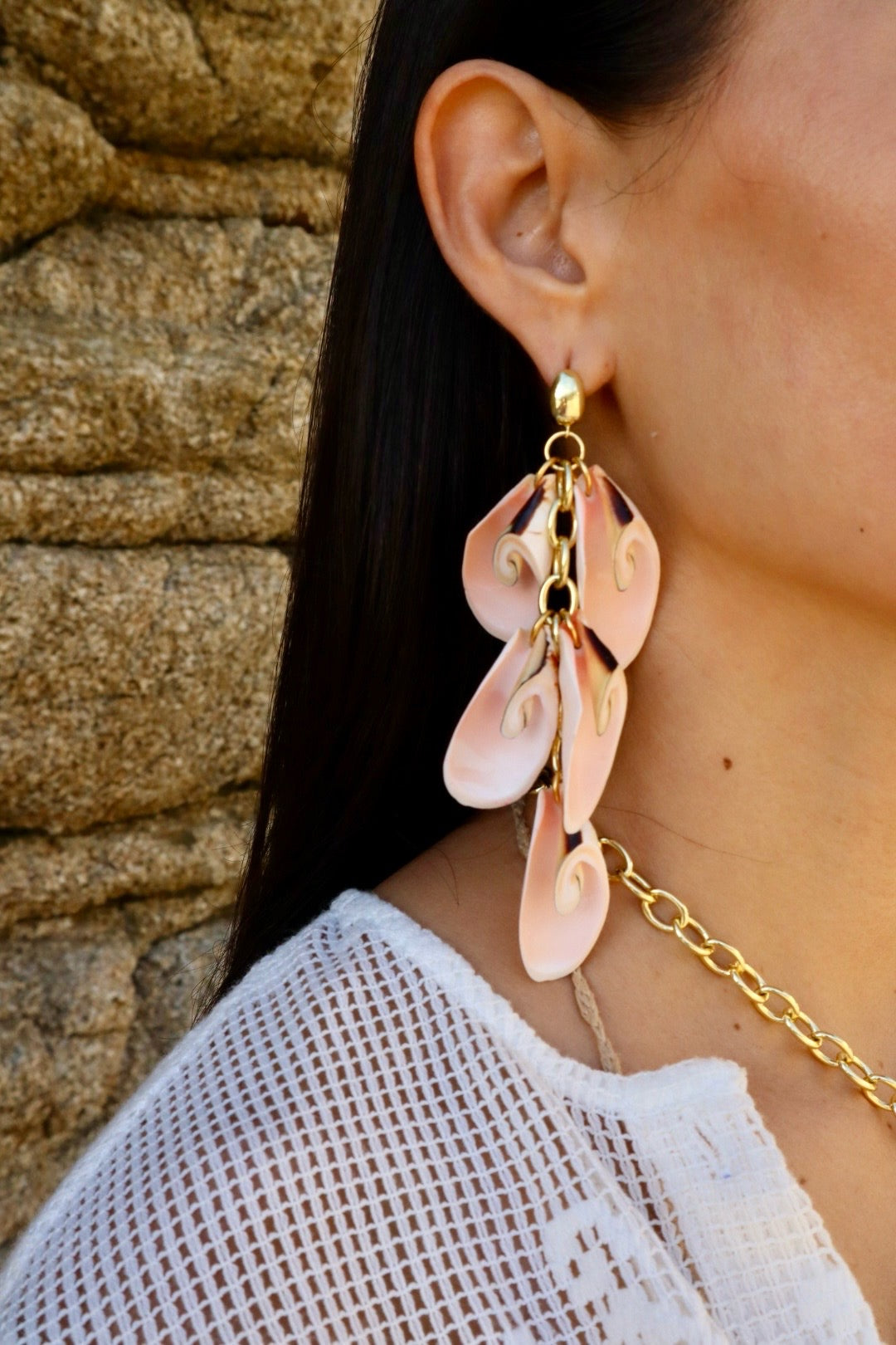 Rosalina Shell Earrings