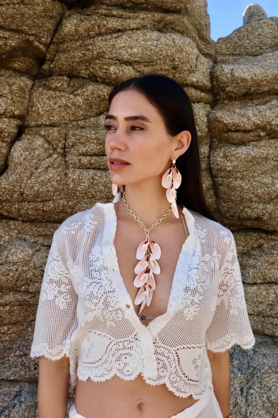 Rosalina Shell Earrings