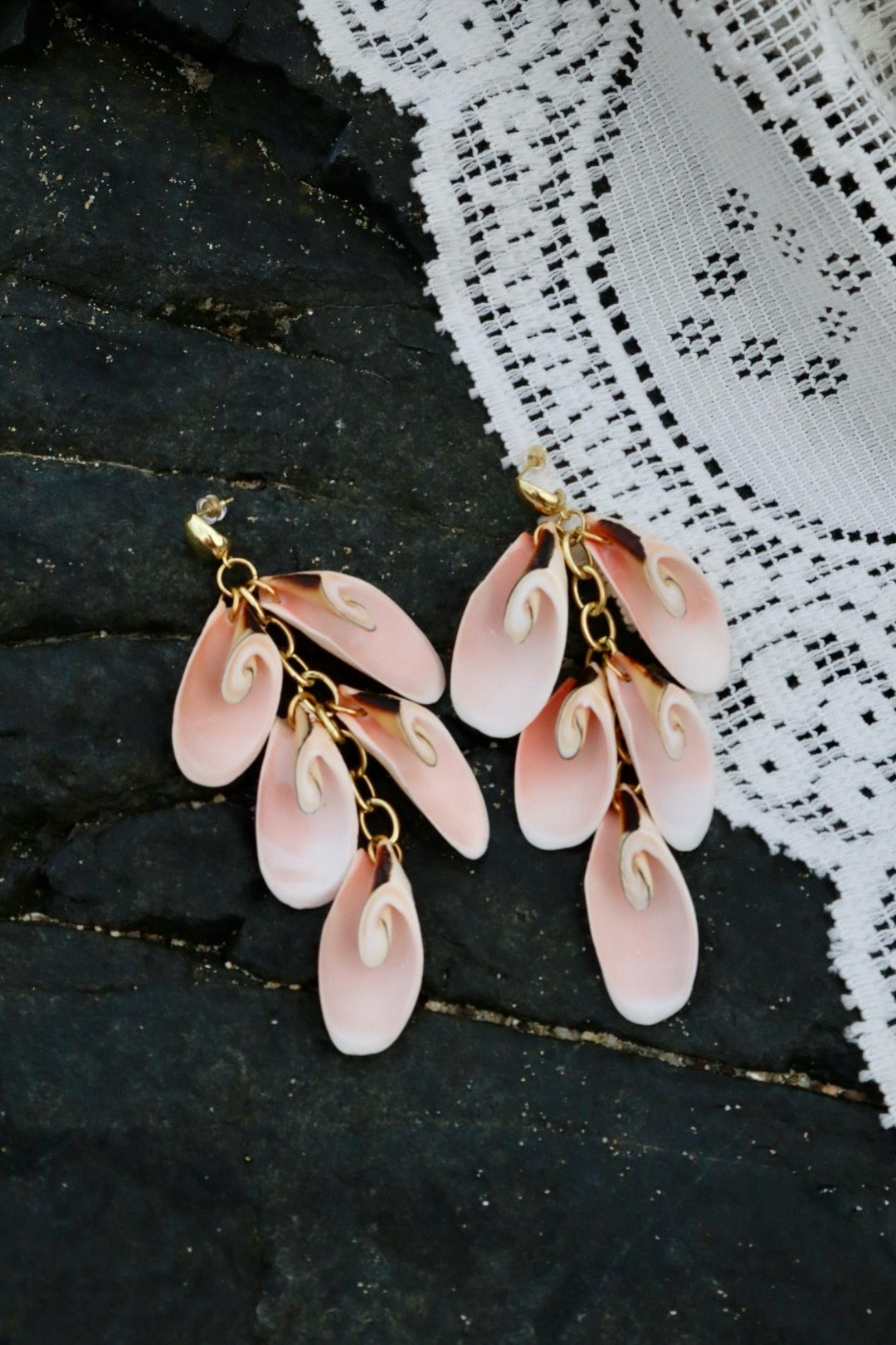 Rosalina Shell Earrings