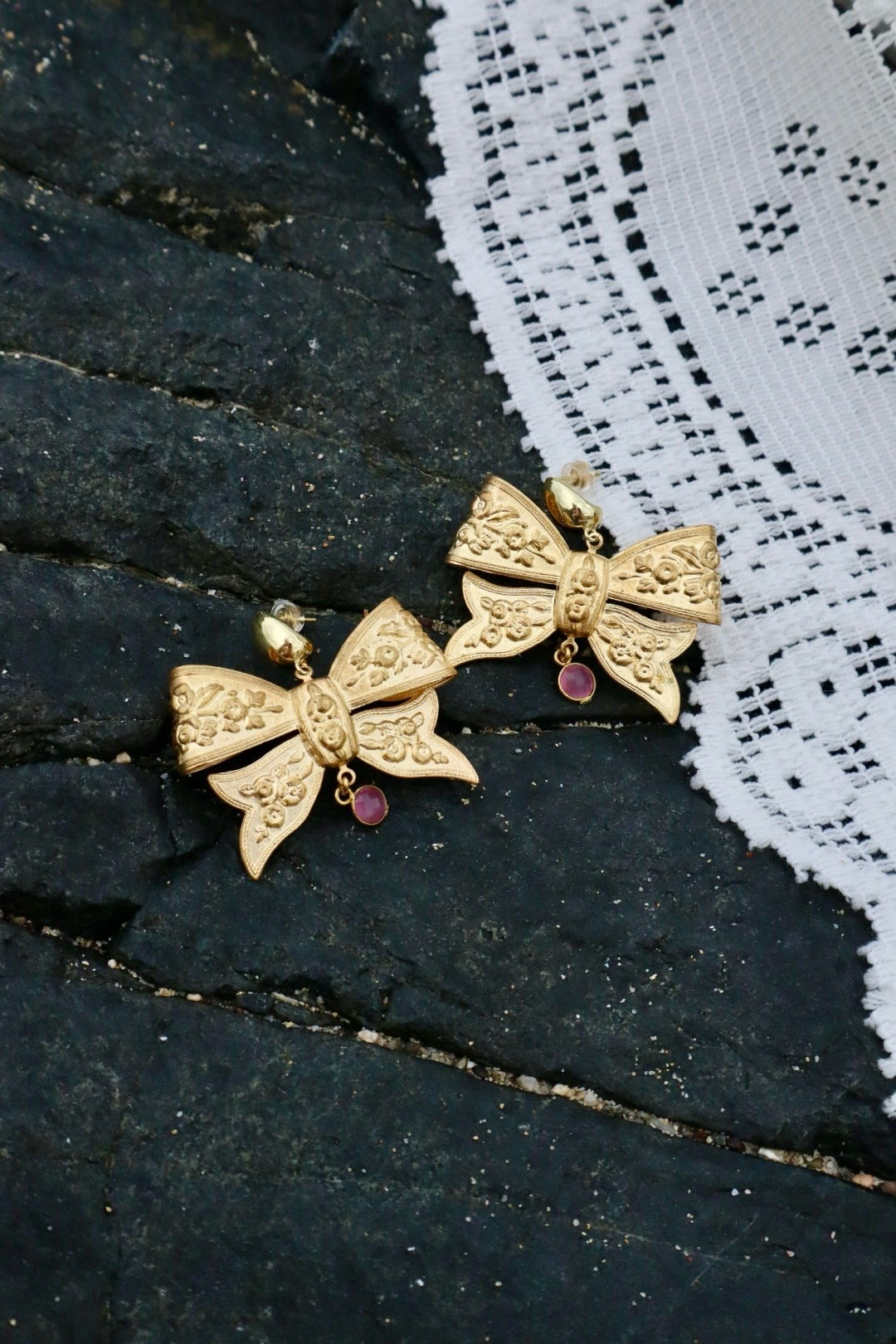 Rosé Riviera Earrings