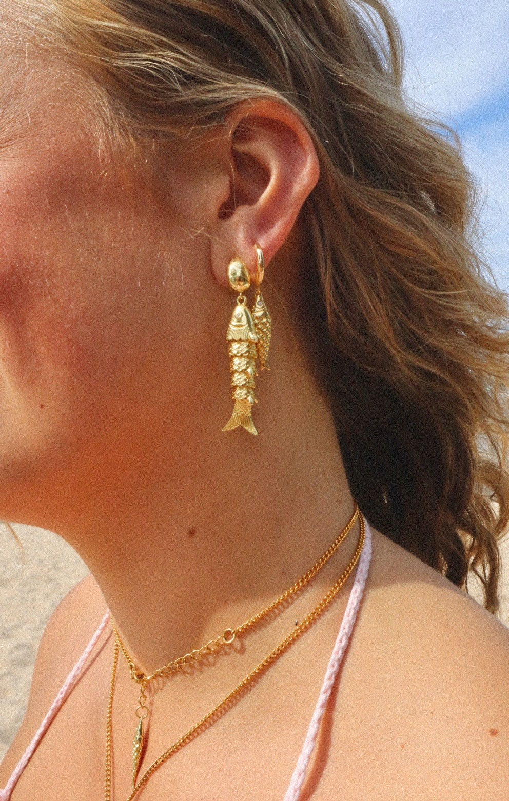 Mini Catch of the Day Earrings